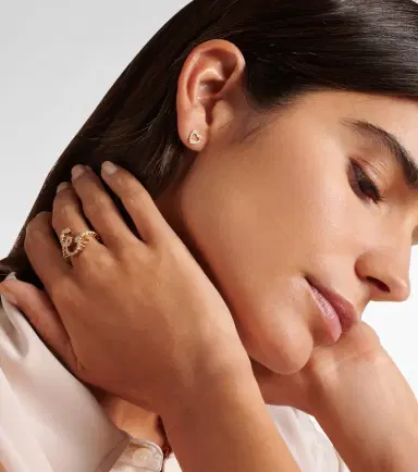 Sophie Bille Brahe 18kt gold earring with diamond | Thumbnail 4 Sophie Bille Brahe 18kt gold earring with diamond | Thumbnail 4