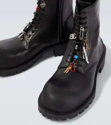 Balenciaga Hummer leather lace-up boots | Thumbnail 2