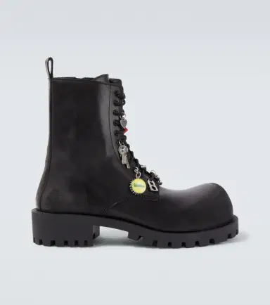Balenciaga Hummer leather lace-up boots | Thumbnail 4