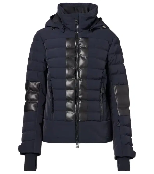 Toni Sailer Lisbeth faux leather-trimmed ski jacket