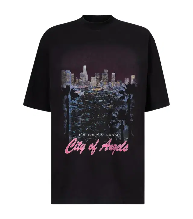 Printed cotton jersey T-shirt
