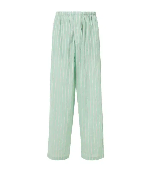 Balenciaga Striped mid-rise pajama pants