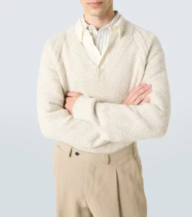 Zegna Cashmere and wool sweater | Thumbnail 2