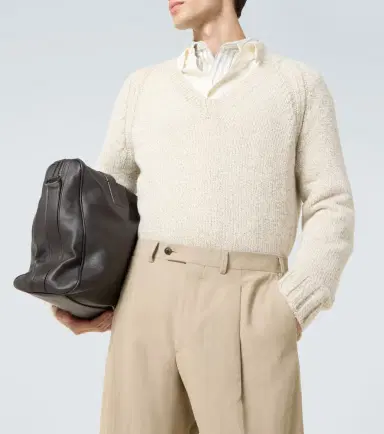 Zegna Cashmere and wool sweater | Thumbnail 4