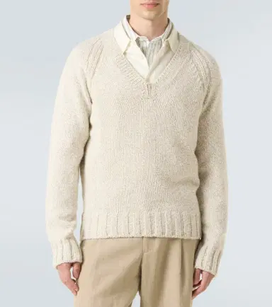 Zegna Cashmere and wool sweater | Thumbnail 6