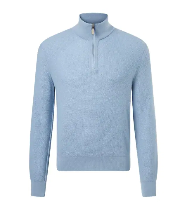 Zegna Cashmere mockneck sweater