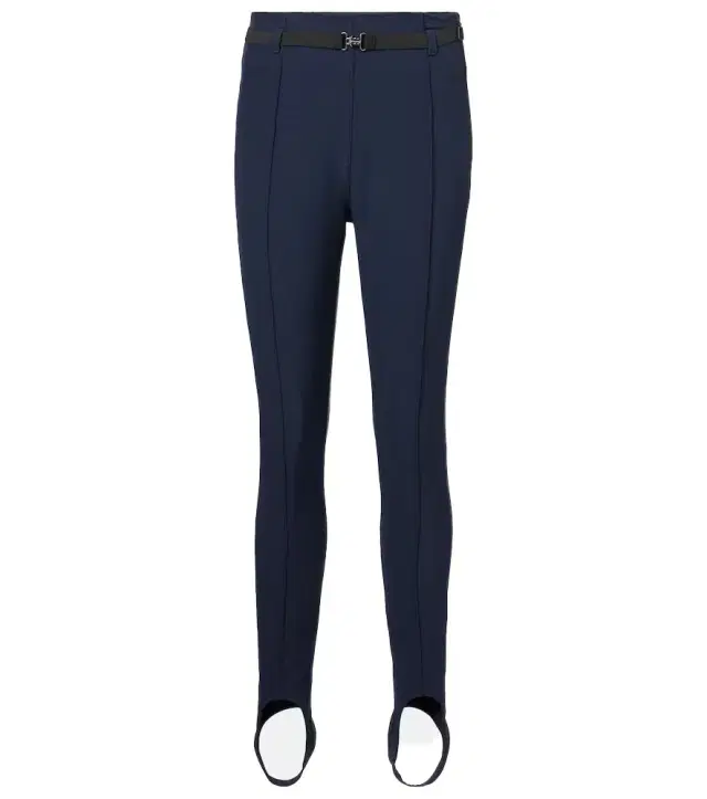 Toni Sailer Theodora belted stirrup ski pants