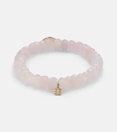 Sydney Evan 14kt gold bracelet with opal and diamond | Thumbnail 2