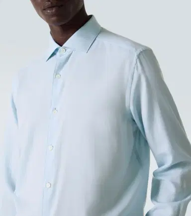 Zegna Cotton and cashmere shirt | Thumbnail 6 Zegna Cotton and cashmere shirt | Thumbnail 6