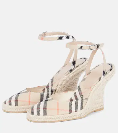 Burberry LF Mews 90 espadrille wedges | Thumbnail 2 Burberry LF Mews 90 espadrille wedges | Thumbnail 2