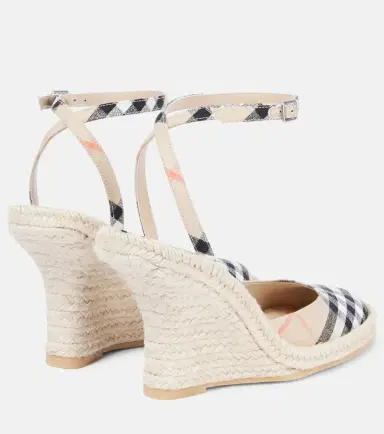 Burberry LF Mews 90 espadrille wedges | Thumbnail 4 Burberry LF Mews 90 espadrille wedges | Thumbnail 4