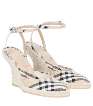 Burberry LF Mews 90 espadrille wedges | Thumbnail 1 Burberry LF Mews 90 espadrille wedges | Thumbnail 1