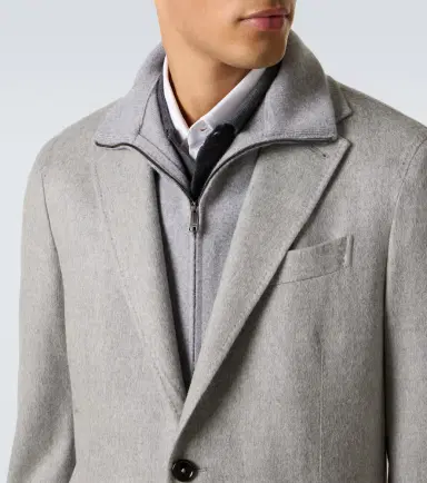 Zegna Layered cashmere blazer | Thumbnail 3 Zegna Layered cashmere blazer | Thumbnail 3