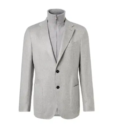 Zegna Layered cashmere blazer | Thumbnail 1 Zegna Layered cashmere blazer | Thumbnail 1