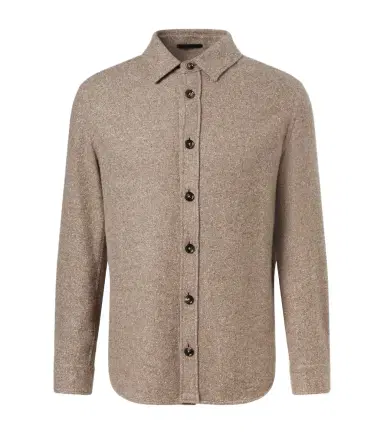 Zegna Cashmere and silk overshirt | Thumbnail 1