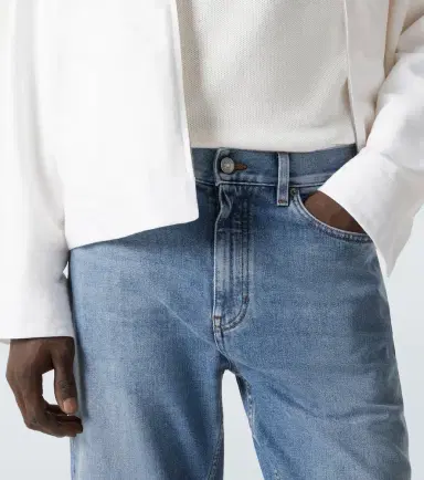 Zegna High-rise straight jeans | Thumbnail 4 Zegna High-rise straight jeans | Thumbnail 4