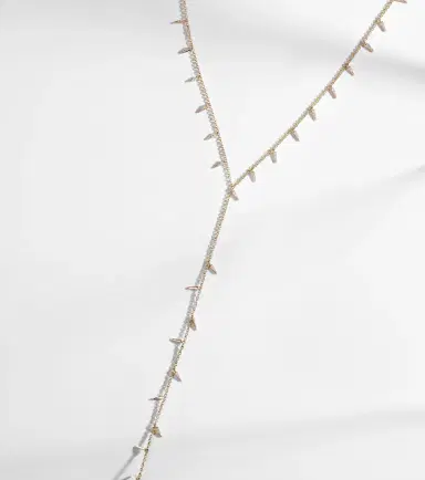 Sydney Evan 14kt gold necklace with diamonds | Thumbnail 6 Sydney Evan 14kt gold necklace with diamonds | Thumbnail 6