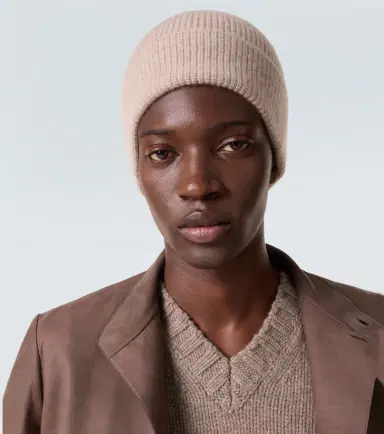 Zegna Ribbed-knit cashmere beanie | Thumbnail 3