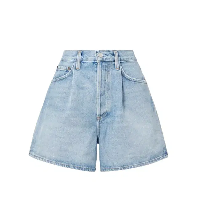Agolde Rhoda high-rise denim shorts