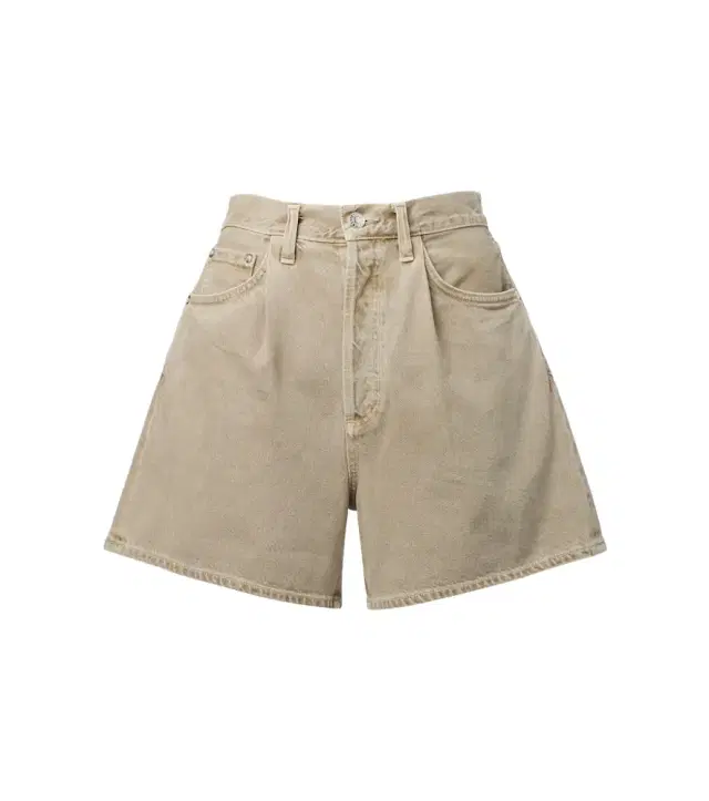 Agolde Rhoda high-rise denim shorts