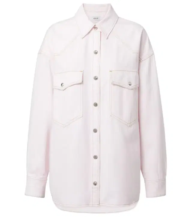 Agolde Lotta denim overshirt