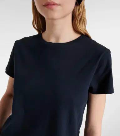 Agolde Adine Shrunken cotton jersey T-shirt | Thumbnail 3