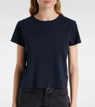 Agolde Adine Shrunken cotton jersey T-shirt | Thumbnail 6
