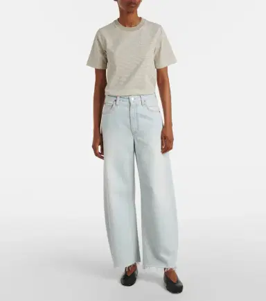 Agolde Low Curve Fray mid-rise barrel-leg jeans | Thumbnail 4 Agolde Low Curve Fray mid-rise barrel-leg jeans | Thumbnail 4