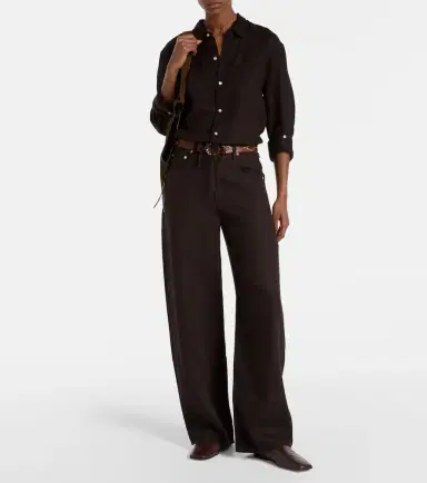 Citizens of Humanity Brynn linen wide-leg pants | Thumbnail 3 Citizens of Humanity Brynn linen wide-leg pants | Thumbnail 3