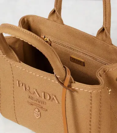 Prada Jardinière Mini canvas tote bag | Thumbnail 2 Prada Jardinière Mini canvas tote bag | Thumbnail 2
