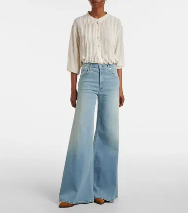 Citizens of Humanity Amari high-rise wide-leg jeans | Thumbnail 4