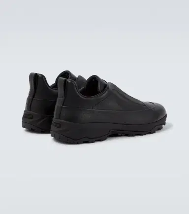 Zegna Triple Stitch leather sneakers | Thumbnail 3