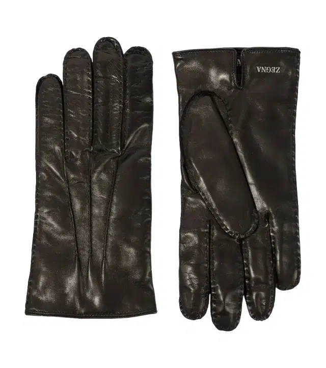 Zegna eather gloves