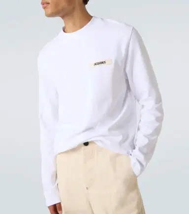 Jacquemus Gros Grain cotton fleece T-shirt | Thumbnail 4