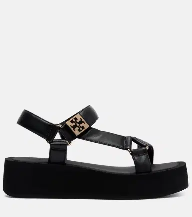 Tory Burch Mellow leather platform sandals | Thumbnail 2