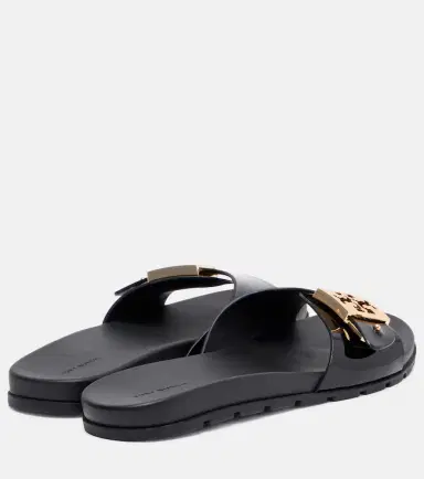 Tory Burch Double T slides | Thumbnail 4 Tory Burch Double T slides | Thumbnail 4