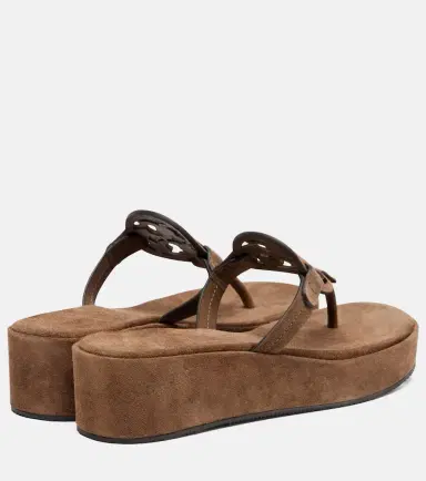 Tory Burch Miller 25 suede thong sandals | Thumbnail 2 Tory Burch Miller 25 suede thong sandals | Thumbnail 2