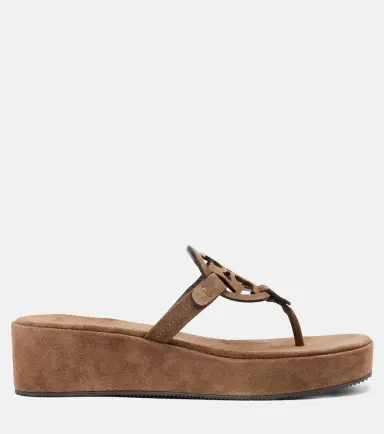 Tory Burch Miller 25 suede thong sandals | Thumbnail 4 Tory Burch Miller 25 suede thong sandals | Thumbnail 4