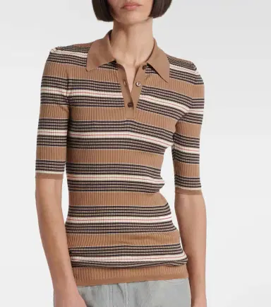 Prada Cotton-blend polo sweater | Thumbnail 4 Prada Cotton-blend polo sweater | Thumbnail 4