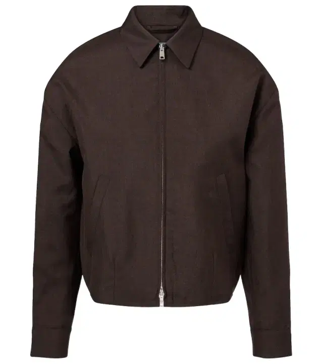 Mohair and wool blouson