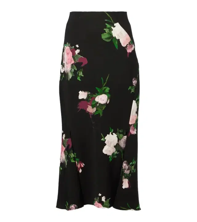 Erdem Floral midi skirt