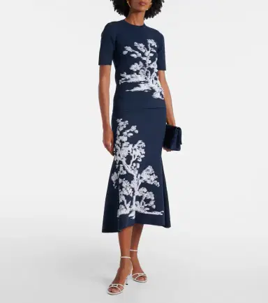 Erdem Jacquard top | Thumbnail 2 Erdem Jacquard top | Thumbnail 2