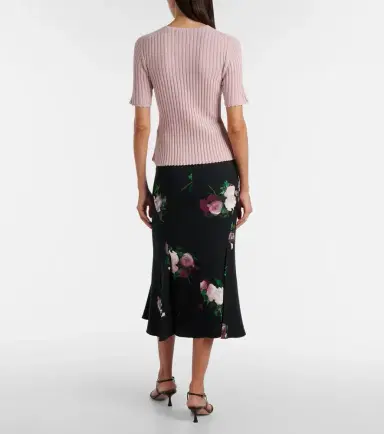 Erdem Pointelle cotton top | Thumbnail 2