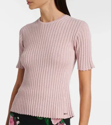 Erdem Pointelle cotton top | Thumbnail 5