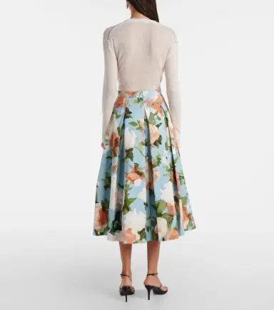 Erdem Embroidered alpaca and wool-blend sweater | Thumbnail 3