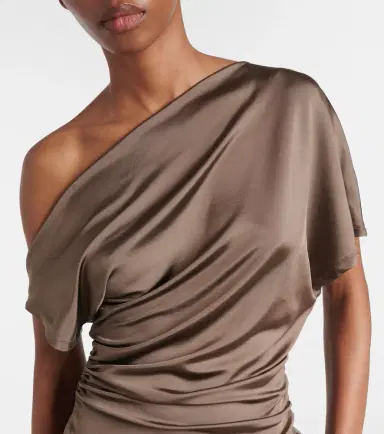 Tove Edel ruched draped jersey top | Thumbnail 2