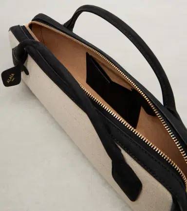 Alaïa Alaïa Le Teckel canvas clutch | Thumbnail 3 Alaïa Alaïa Le Teckel canvas clutch | Thumbnail 3