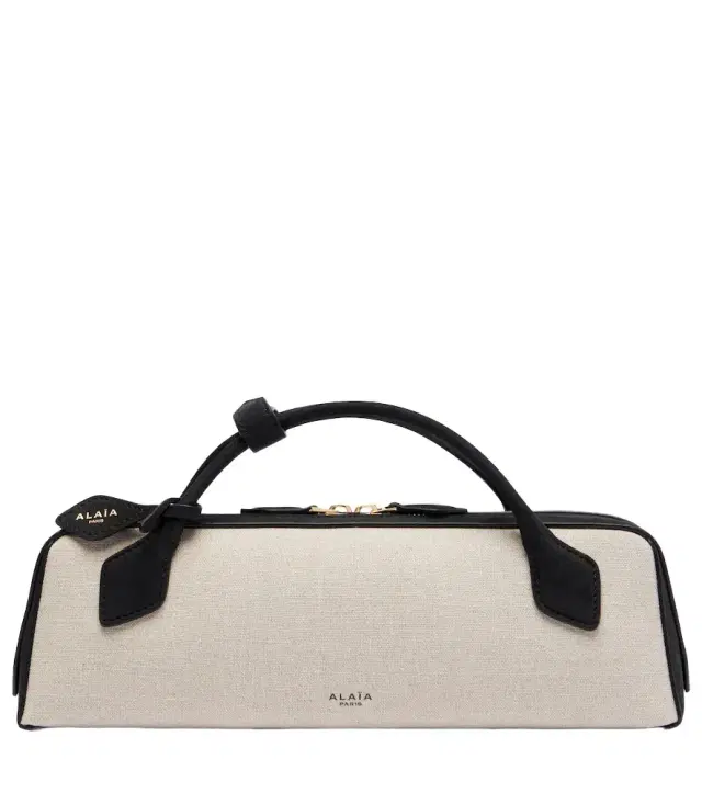 Alaia Alaïa Le Teckel canvas clutch