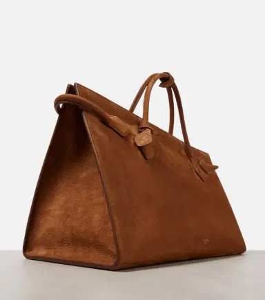 Alaïa Alaïa Le Teckel suede tote bag | Thumbnail 2
