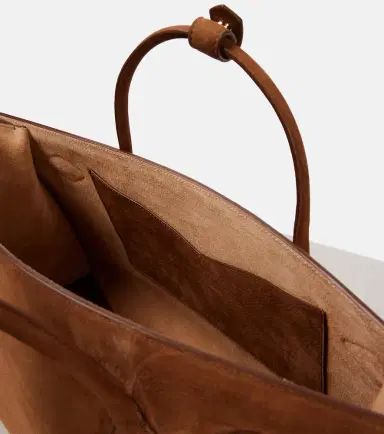 Alaïa Alaïa Le Teckel suede tote bag | Thumbnail 4
